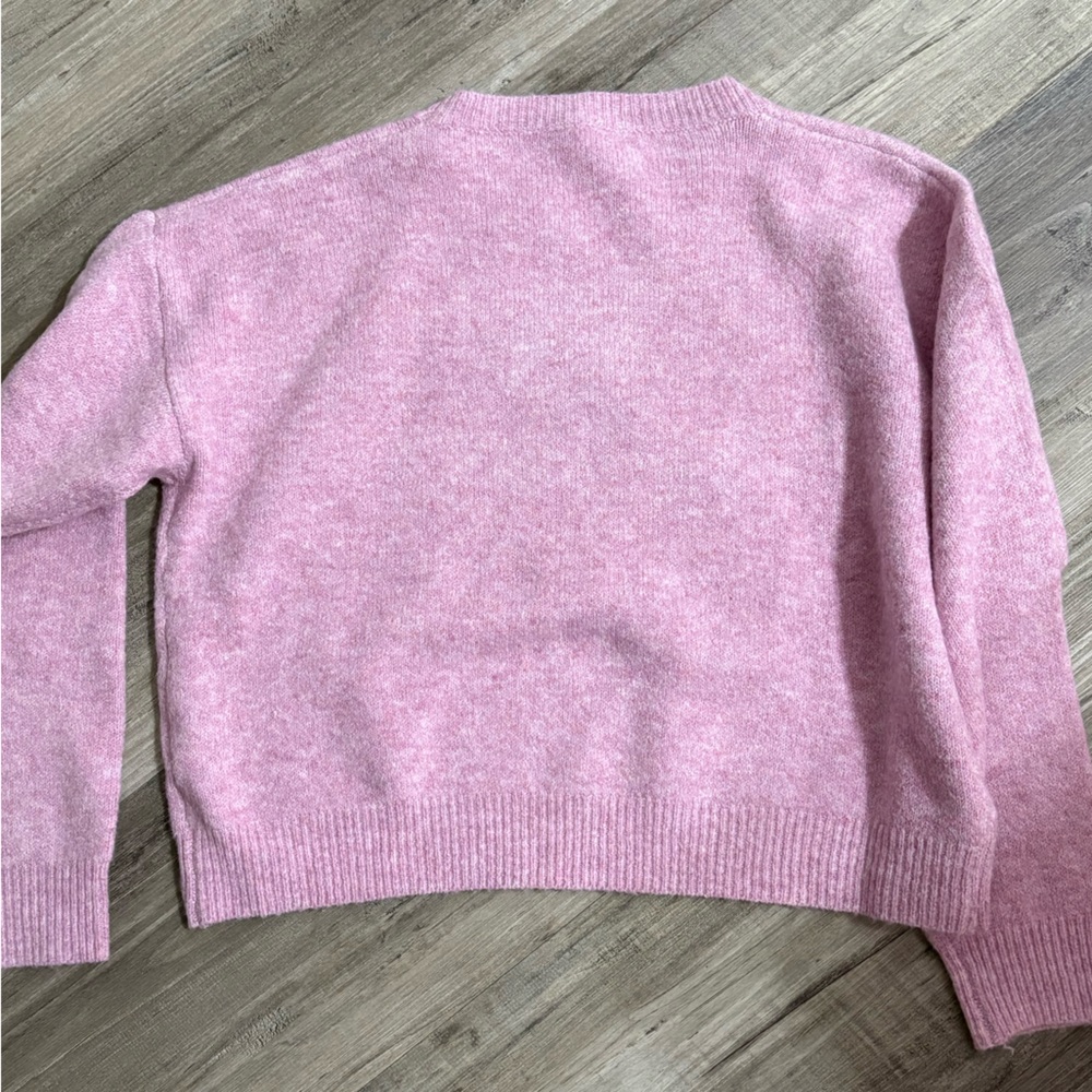 cherry knit pullover sweater - Picture 2 of 4